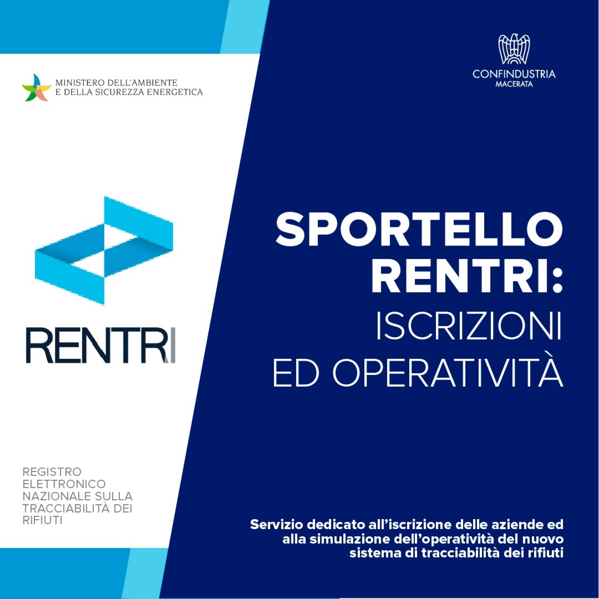 SPORTELLO RENTRI: ISCRIZIONI ED OPERATIVITA’