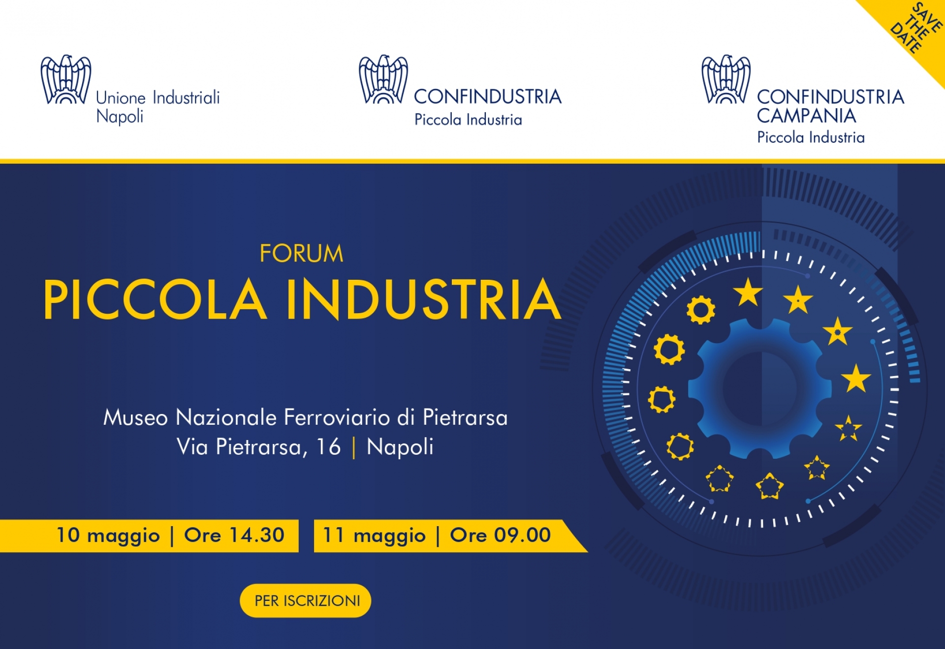 Forum Piccola Industria - Napoli, 10/11 maggio 2024
